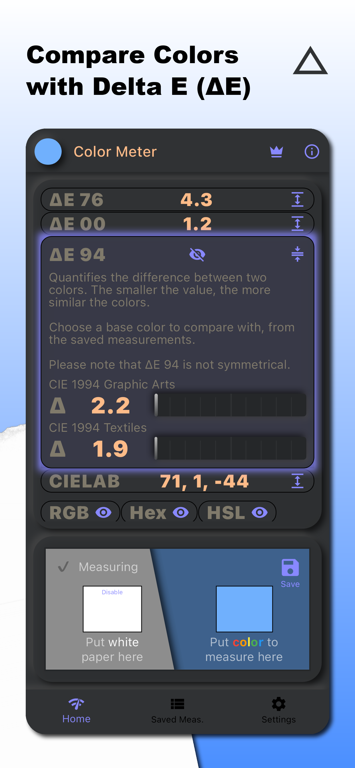 Color Meter Screenshot