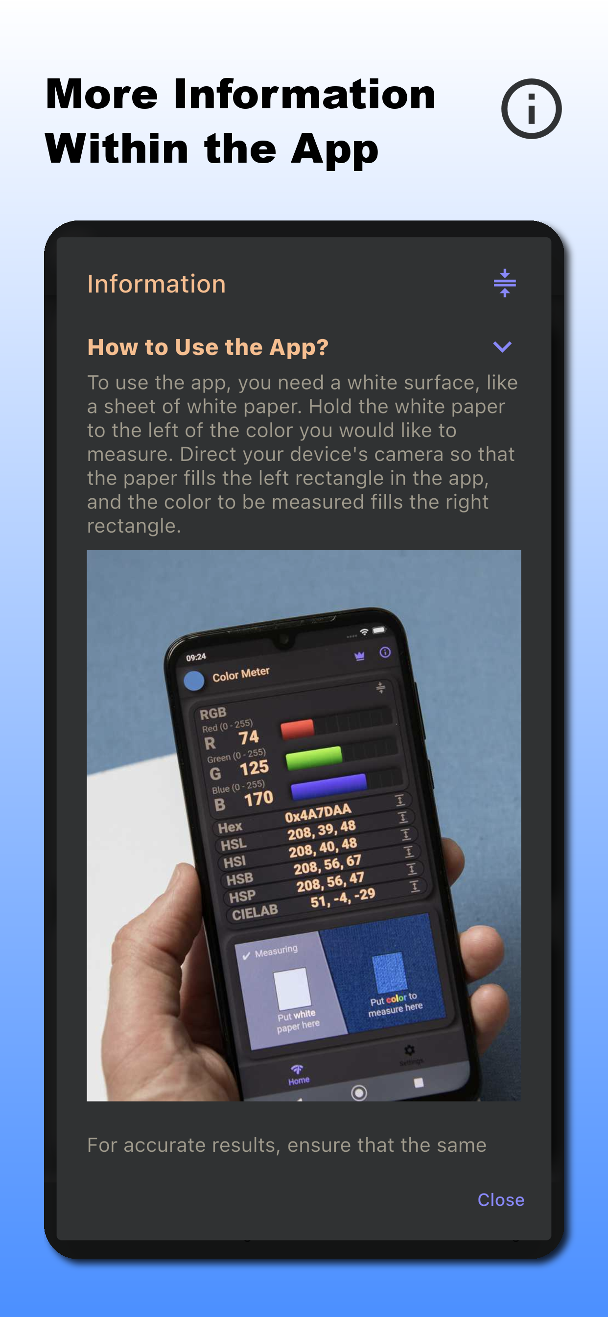 Color Meter Screenshot