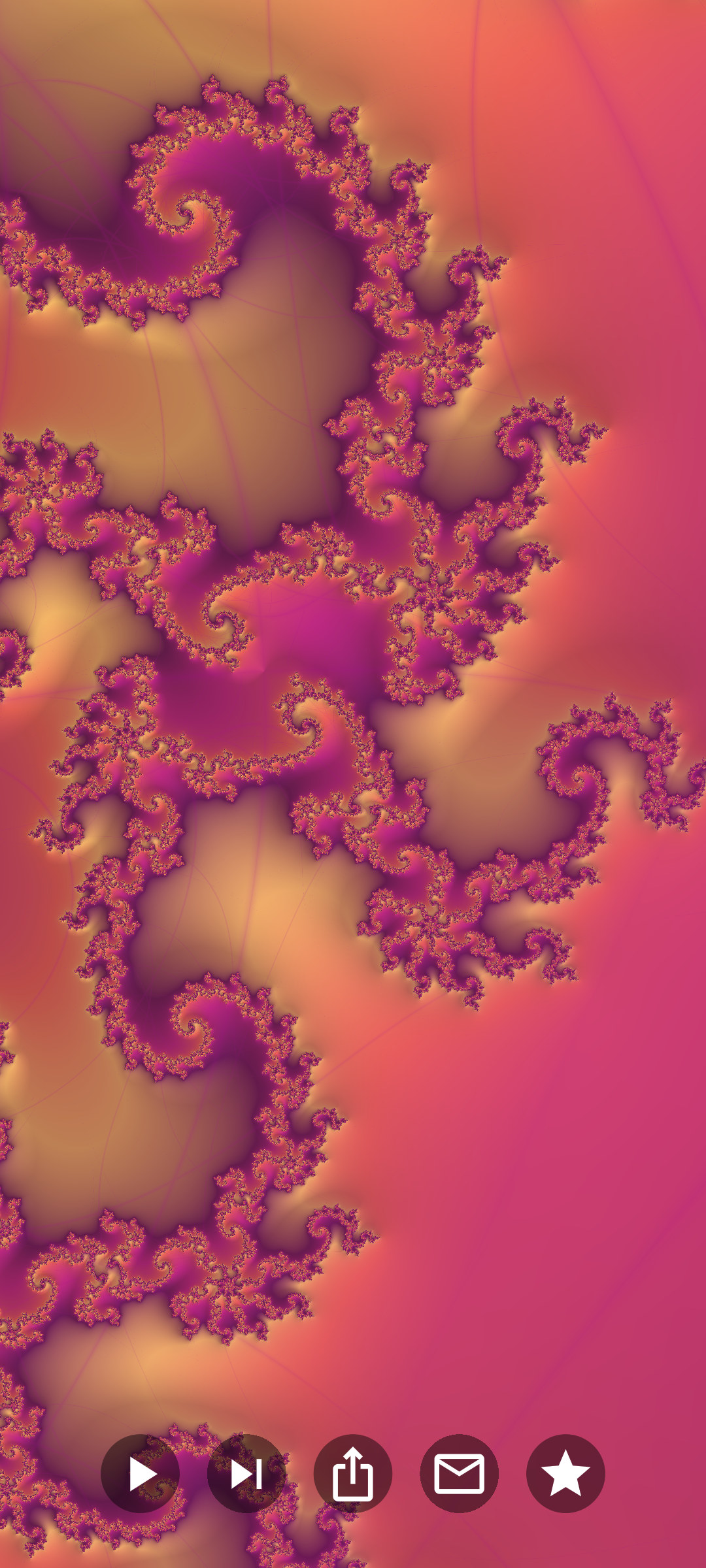Fractal Zoom - Endless Julia Fractal Animation Screenshot
