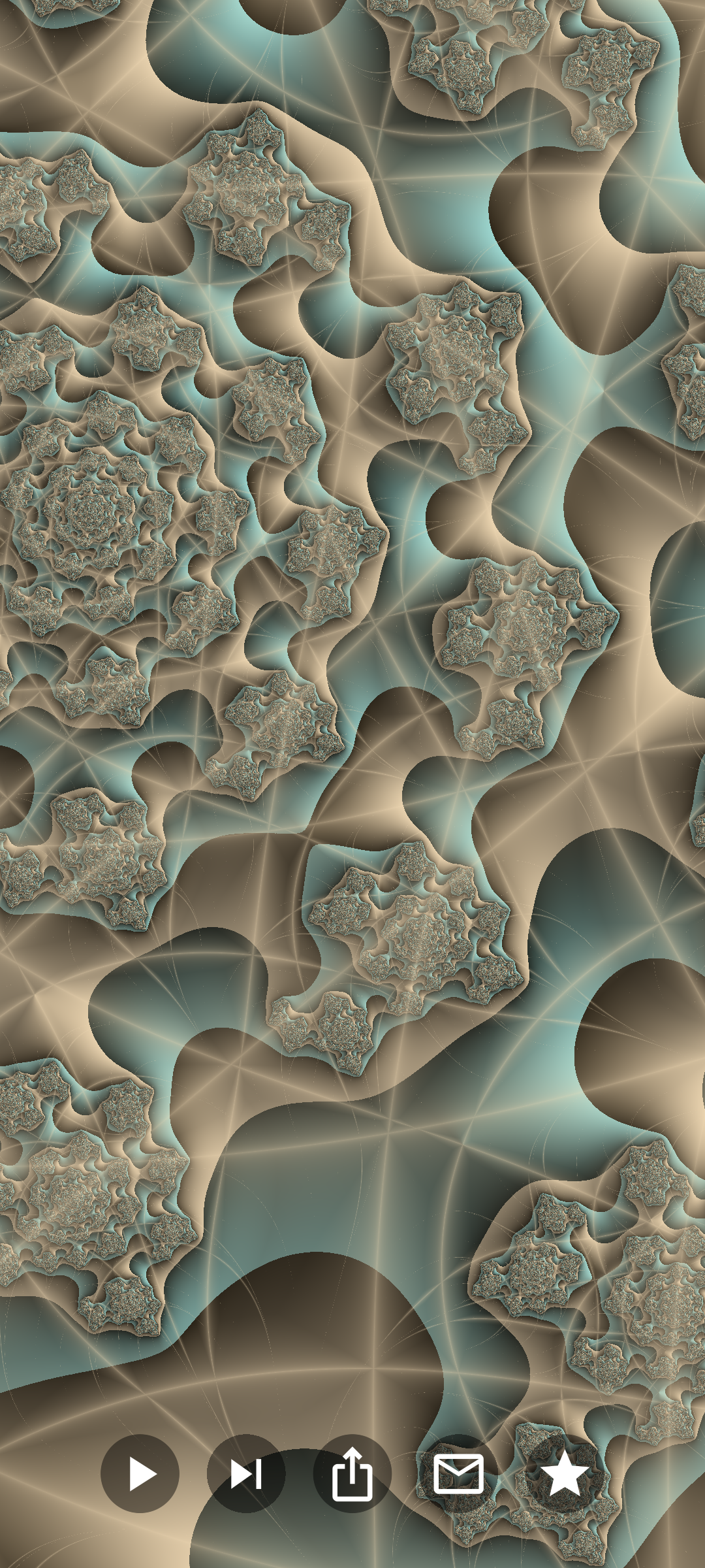 Fractal Zoom - Endless Julia Fractal Animation Screenshot